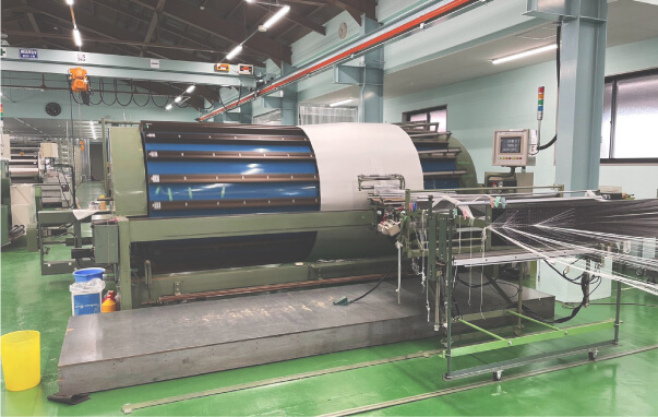 整経機3台 各糸種対応